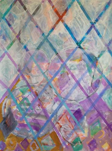 Original Abstract Painting by Philip Ofili
