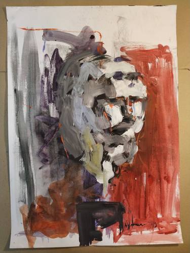 Original Abstract Expressionism Classical mythology Paintings by Nick Young