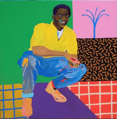 Original Figurative Humor Paintings by Alan Fears