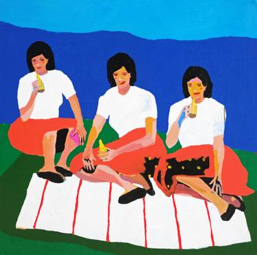 Original Figurative Humor Paintings by Alan Fears