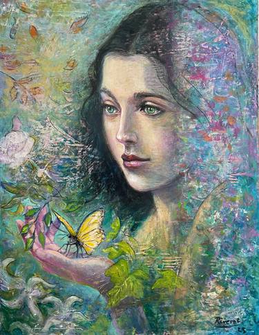 Original Contemporary Nature Painting by Anibal Riverol