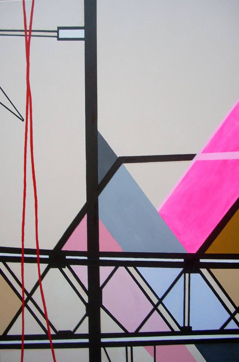 Print of Abstract Geometric Paintings by Susanne Boehm