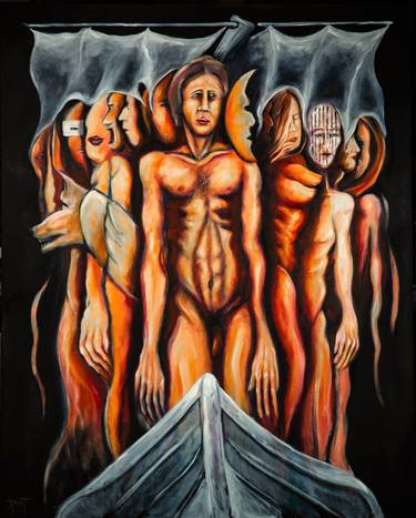 Original Classicism Classical Mythology Paintings by Robert Post