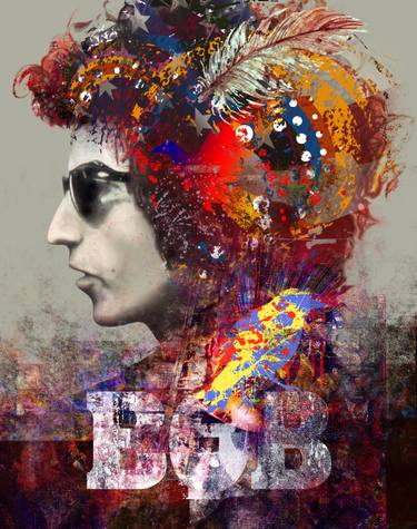 Original Figurative Portrait Mixed Media by Volker Rossenbach