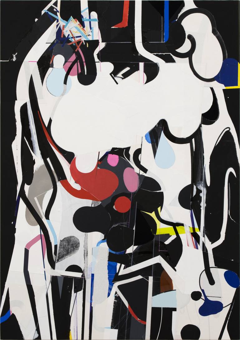 Original Contemporary Abstract Paintings by Kazuhiro Higashi