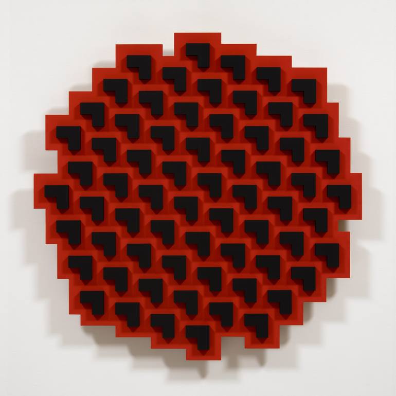 Original Conceptual Abstract Sculpture by Kazuhiro Higashi