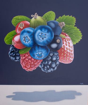 Original Fine Art Still Life Paintings by Dietrich Moravec