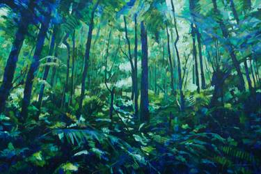 Original Realism Tree Painting by Lars Stenberg