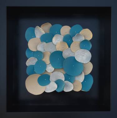 Original Art Deco Abstract Sculpture by Swapna Namboodiri