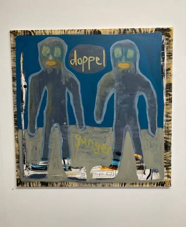 Original Folk Outer Space Paintings by Sam Weldon