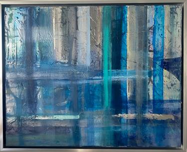 Original Abstract Expressionism Abstract Painting by Luanna Flammia