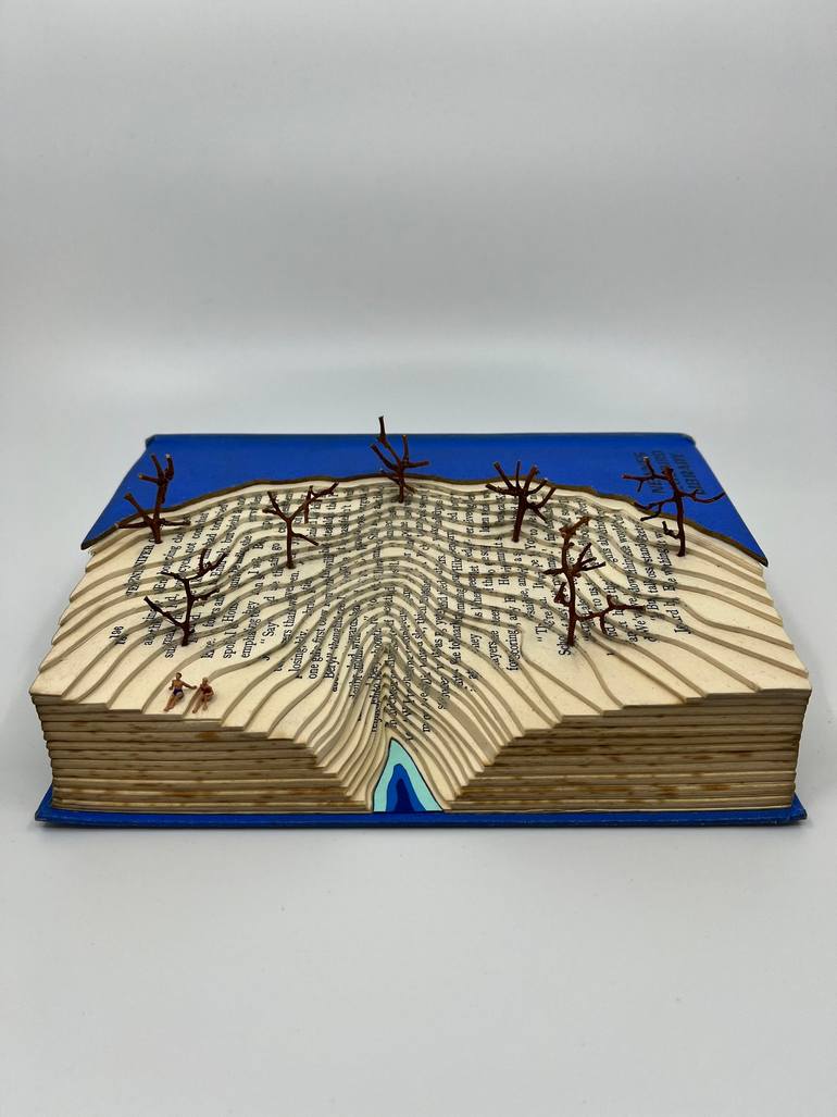 Original Documentary Landscape Sculpture by Stephane Godec