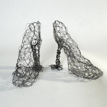 Original Fine Art Abstract Sculpture by Susan Freda