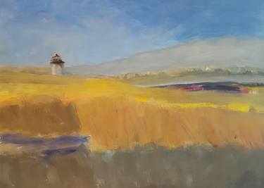 Original Expressionism Landscape Painting by Wilson Pollock