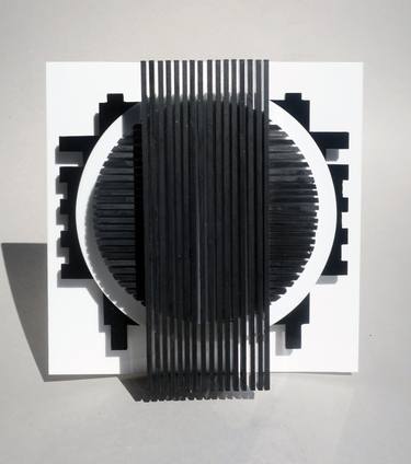 Original Abstract Expressionism Abstract Sculpture by Federico Paris