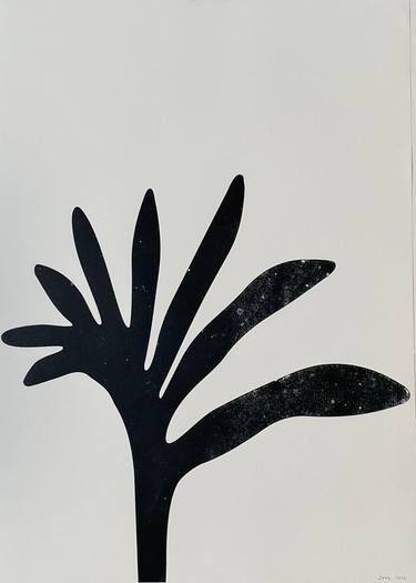 Original Abstract Nature Printmaking by Juul Rameau