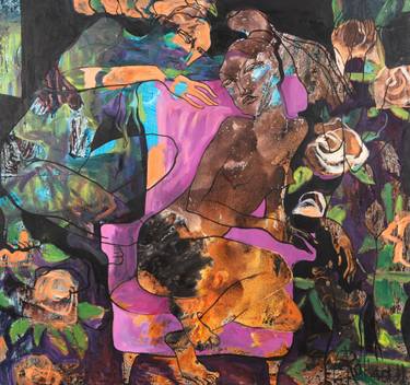 Original Abstract Expressionism Abstract Paintings by Yelena Ralina