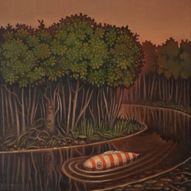 Original Figurative Animal Painting by Rory Mitchell