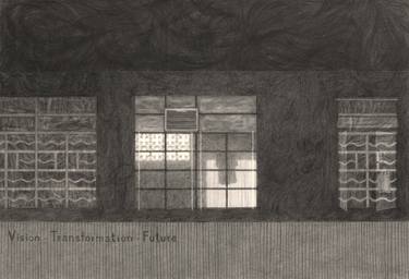 Original Fine Art Cities Drawings by June Siu Ling Wong