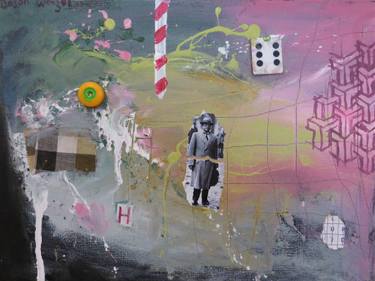 Original Abstract Popular culture Paintings by Jason Wenzel