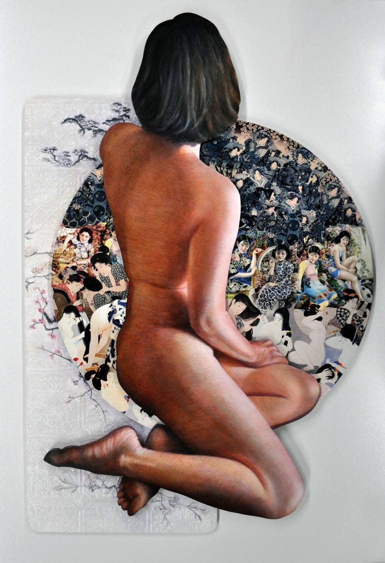 Original Art Deco Women Paintings by Victoria Selbach
