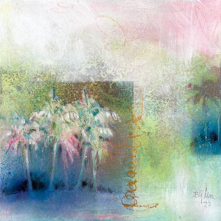 Print of Abstract Landscape Paintings by Beate Garding Schubert