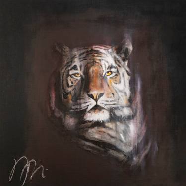 Original Abstract Animal Paintings by Tomoya Nakano