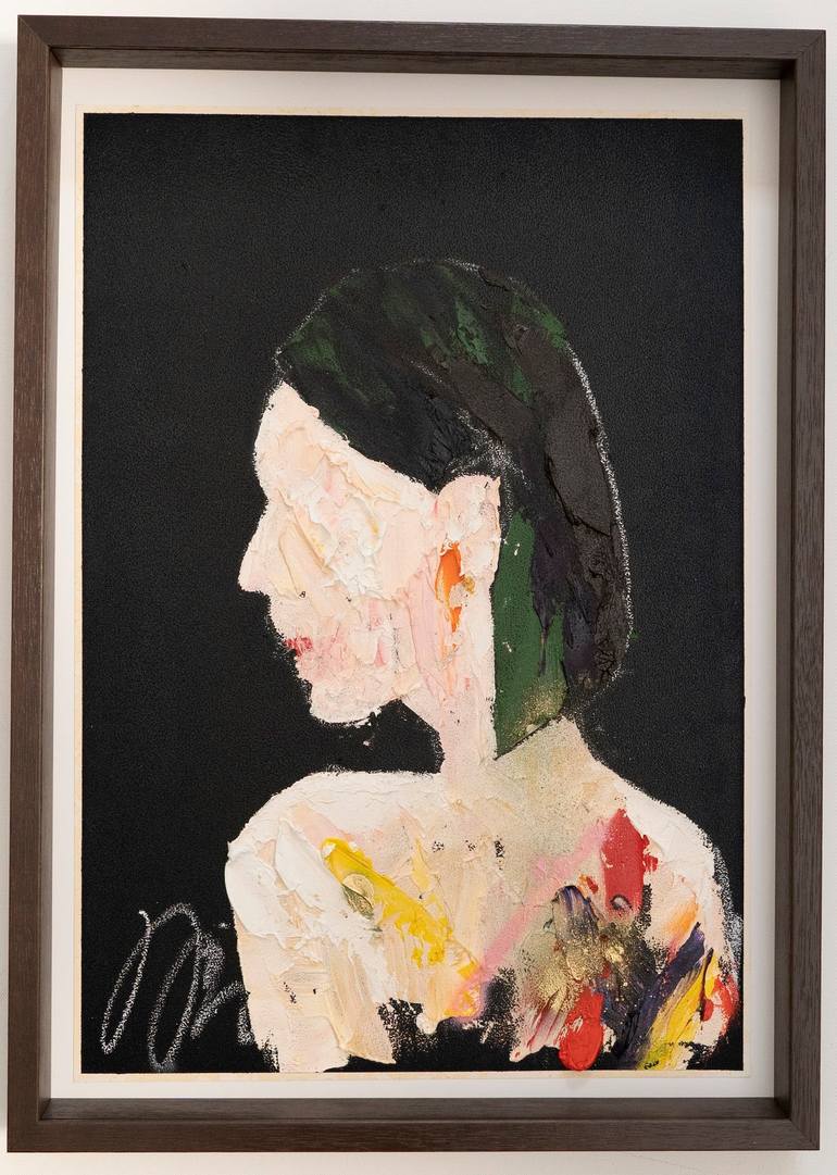 Original Abstract Women Paintings by Tomoya Nakano