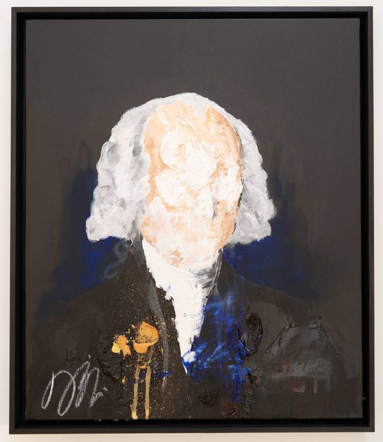 Print of Abstract Portrait Paintings by Tomoya Nakano