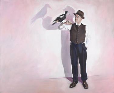Original Figurative People Painting by Ross Morgan