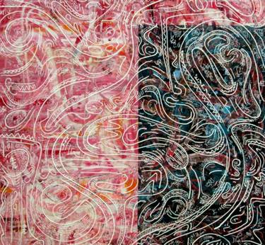 Original Expressionism Abstract Paintings by Vincent Keele