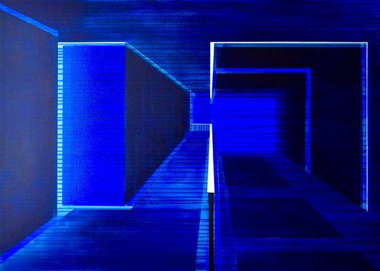 Print of Modern Architecture Paintings by Cécile Van Hanja