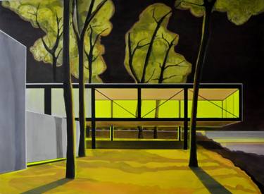 Print of Figurative Architecture Paintings by Cécile Van Hanja