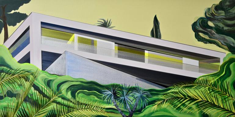 Print of Fine Art Architecture Paintings by Cécile Van Hanja