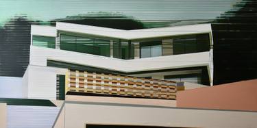 Original Modern Architecture Paintings by Cécile Van Hanja