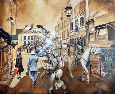 Original Surrealism Fantasy Painting by Admir Bilca