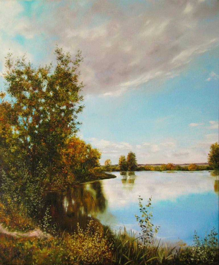 Original Contemporary Landscape Paintings by Natalia Shaykina