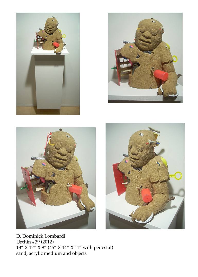 Original Abstract People Sculpture by D Dominick Lombardi