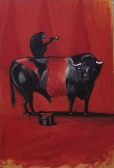 Original Conceptual Animal Paintings by Zohaib Ahmed