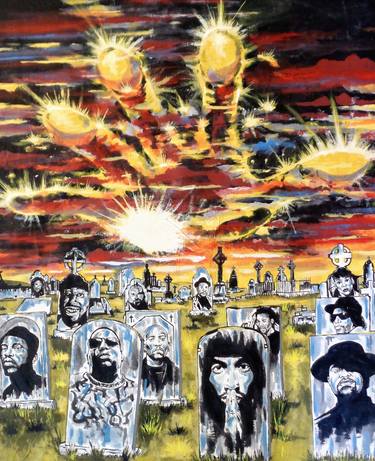 Print of Conceptual Fantasy Paintings by Oliver Martin Okoth
