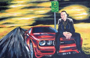 Original Conceptual Automobile Paintings by Oliver Martin Okoth