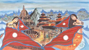 Original Conceptual Architecture Paintings by Oliver Martin Okoth