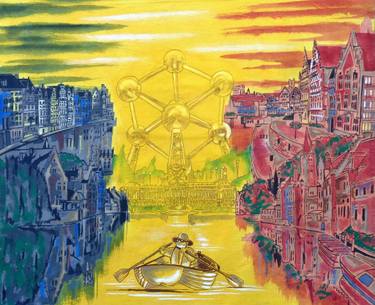 Original Conceptual Architecture Paintings by Oliver Martin Okoth