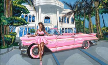 Original Conceptual Automobile Paintings by Oliver Martin Okoth