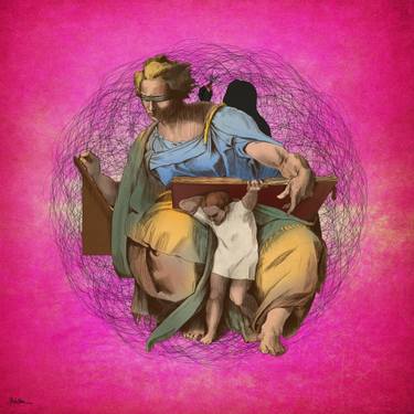 Original Fine Art Fantasy Printmaking by Mina Nasr