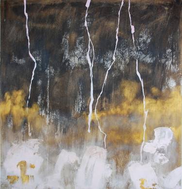 Original Abstract Expressionism Abstract Paintings by Ursula Radel-Leszczynski