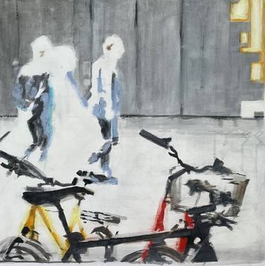 Original Abstract Places Paintings by Ursula Radel-Leszczynski