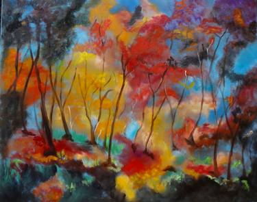 Original Contemporary Abstract Paintings by Jenny Jonah