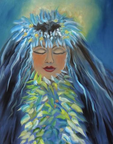 Original Art Deco Portrait Paintings by Jenny Jonah