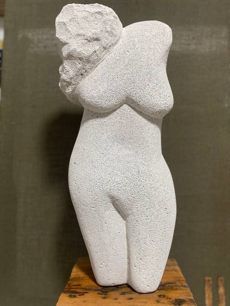 Original Abstract Body Sculpture by Maria Vallier